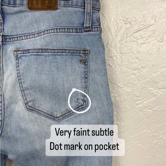 Madewell light wash Cali Demi-boot jeans 27P - Picture 8 of 8